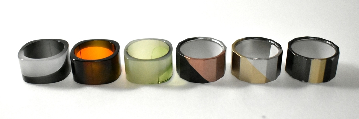 プルームテックプラス専用リング全6色 現物画像