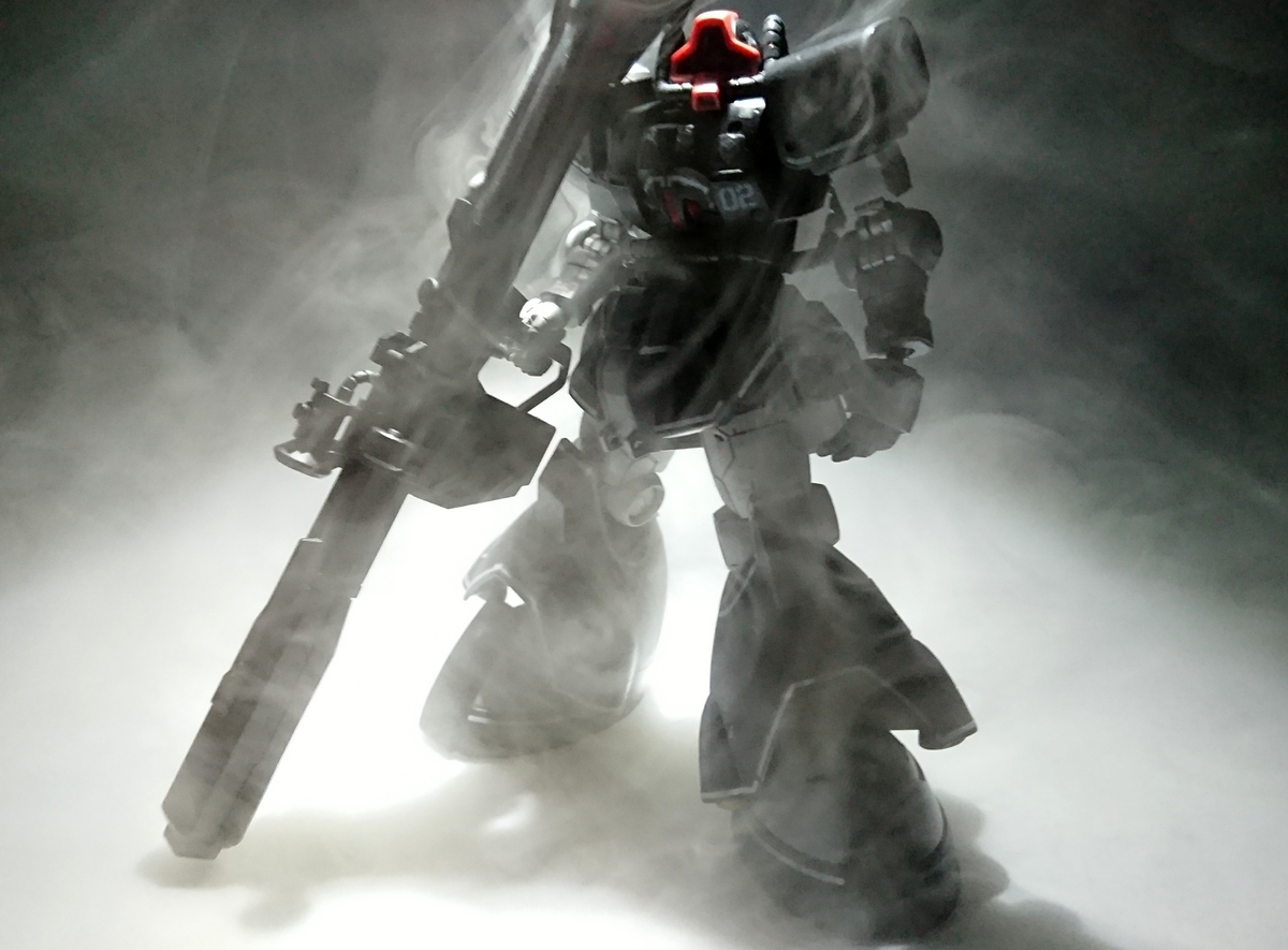VAPEの煙を利用したスモーク演出でガンプラ(小物)をカッコよく演出する方法 - ミルフモ