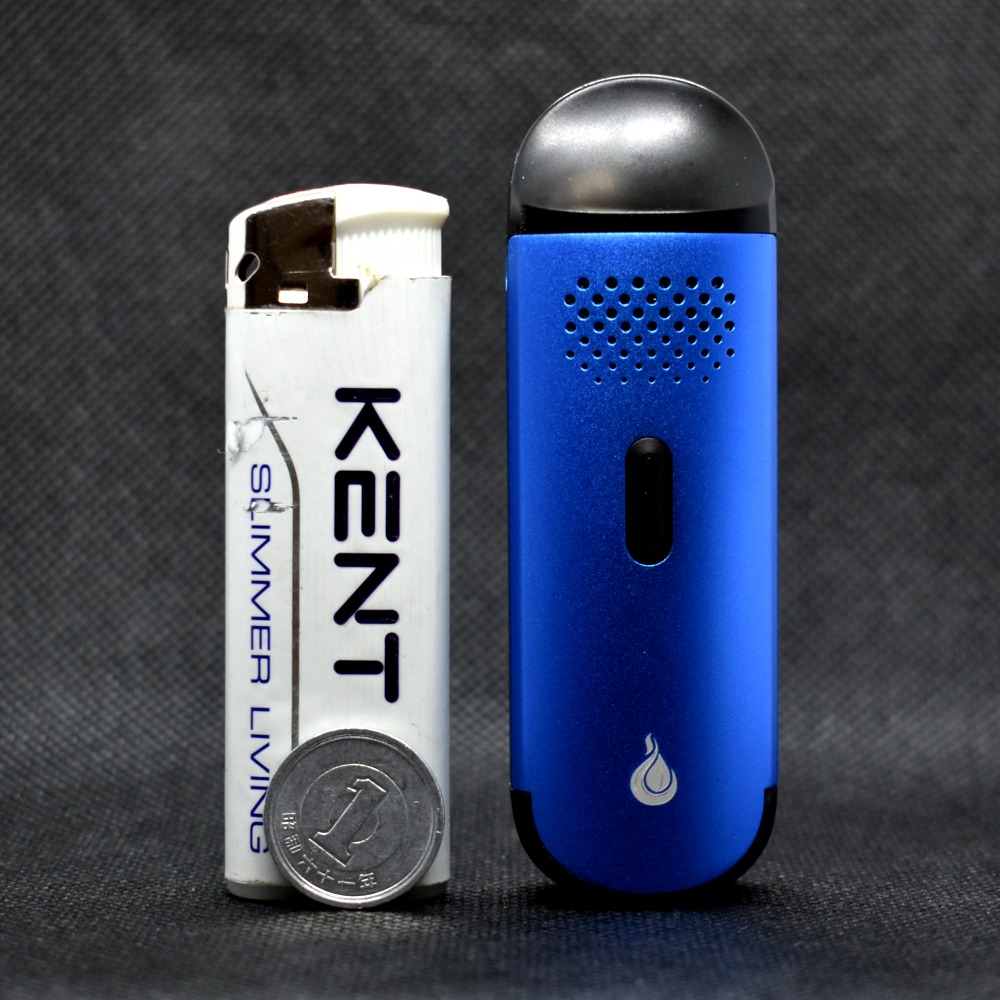 フラワーメイトCAPと100円ライターの大きさ比較