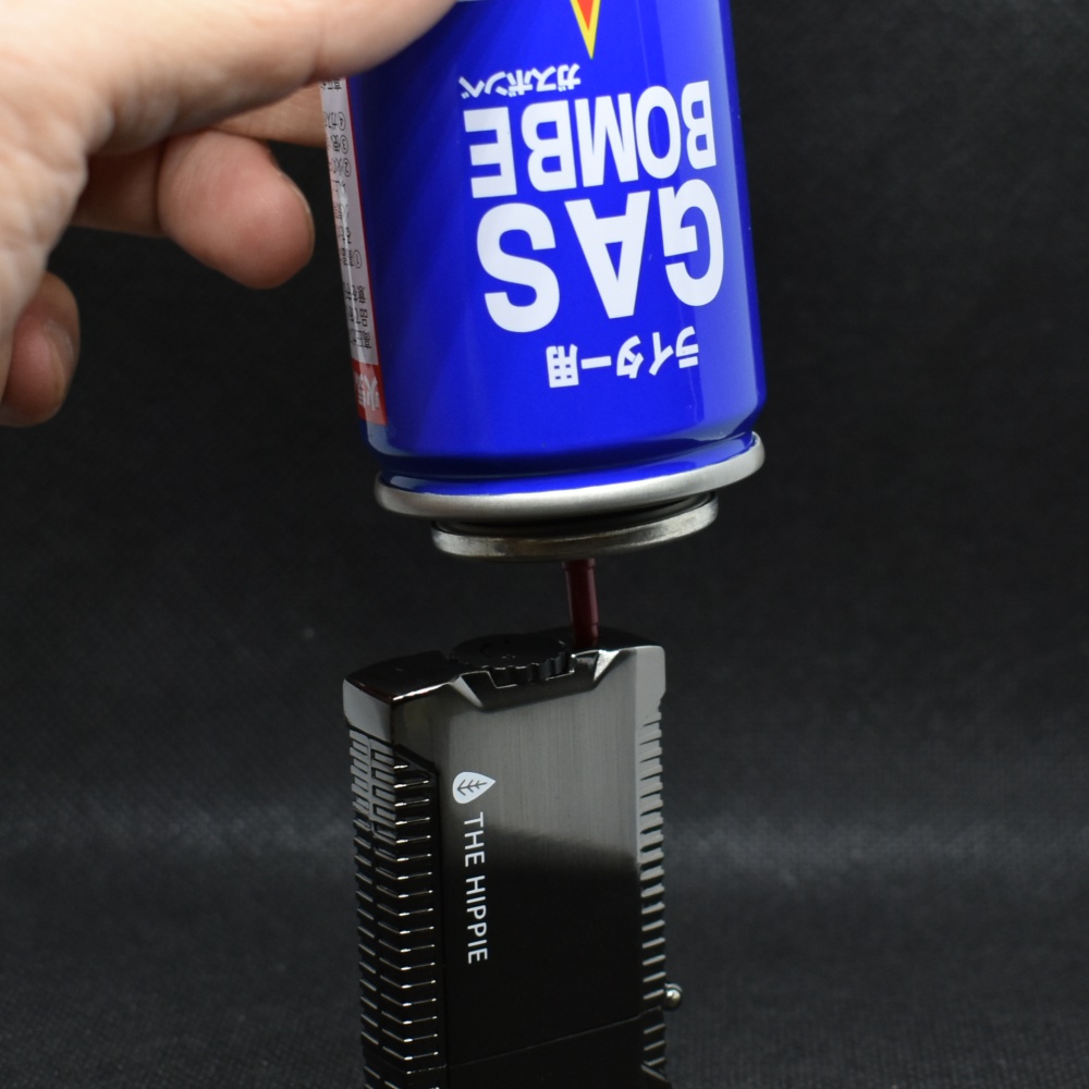 ジェットライター,ガス注入