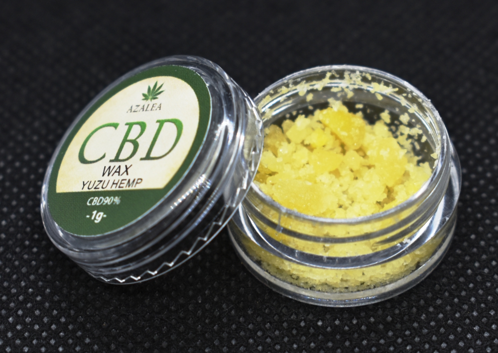 AZALEA高濃度CBD WAX 90% 柚子ヘンプ