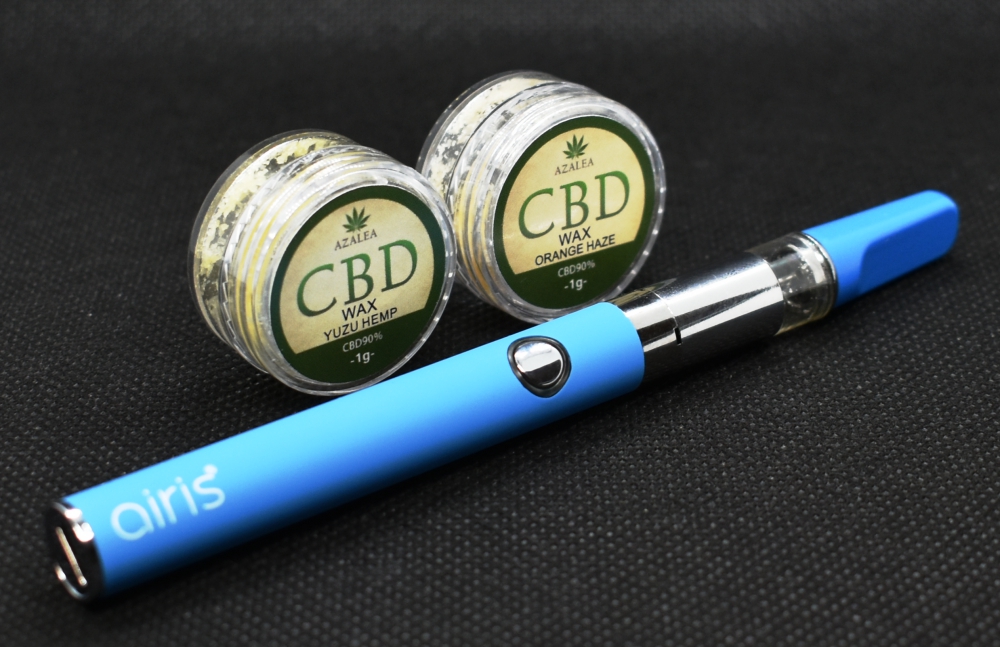 AZALEA高濃度CBD WAX 90%,柚子ヘンプ,オレンジヘイズ