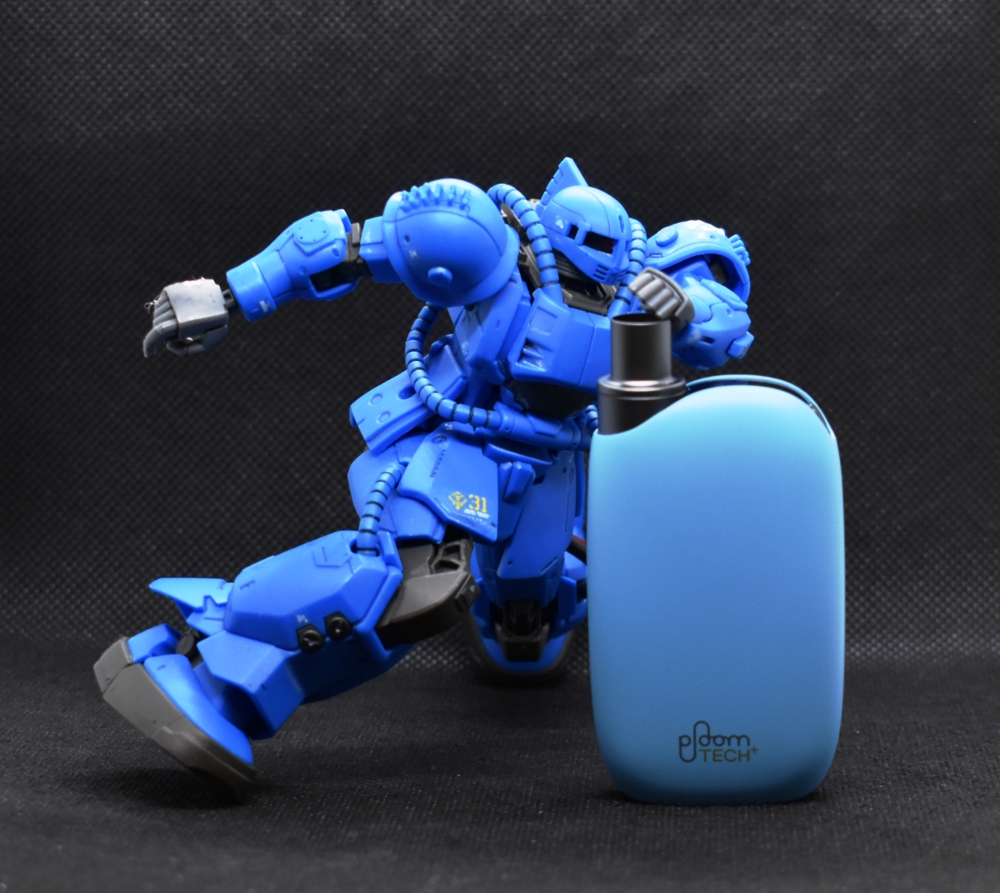 プルーム・テック・プラス・ウィズ,テンダーブルー,Tender Blue,ガンプラ