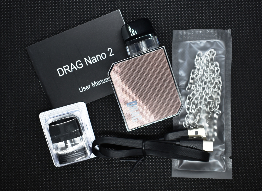 Voopoo DRAG NANO 2,内容物