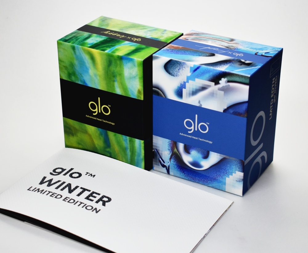 glo Hyper+ウィンターエディション,箱プレスリリースキット