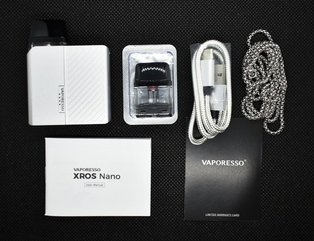 Vaporesso Xros Nano内容物