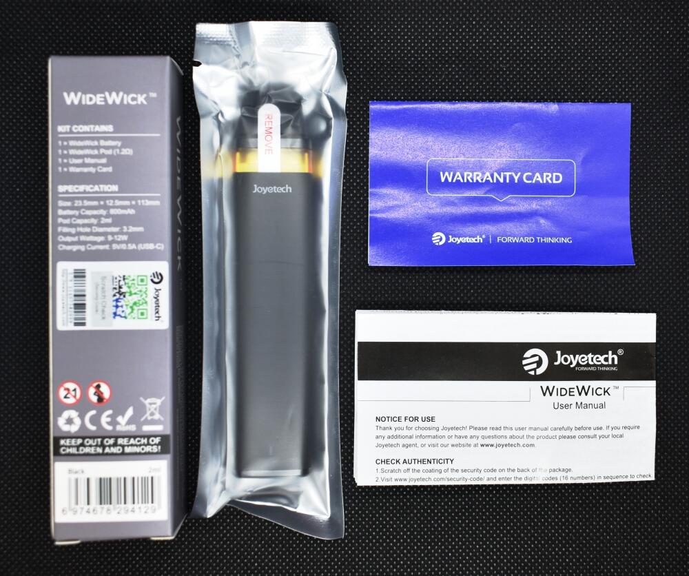 Joyetech WideWickの内容物