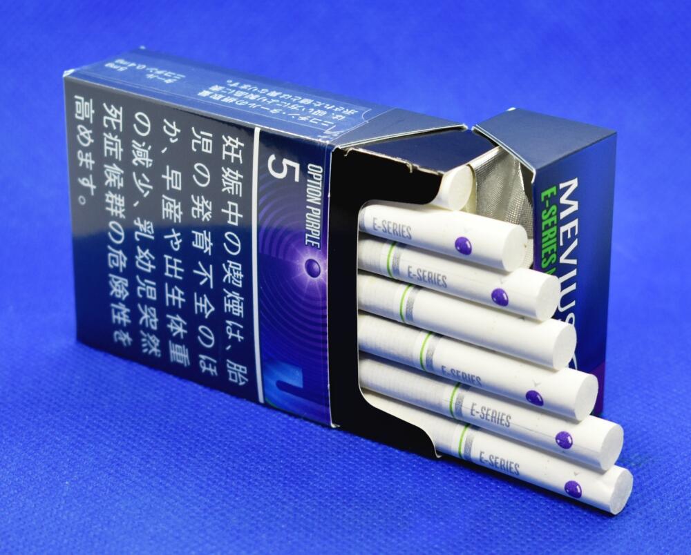 メビウス・イーシリーズ・メンソール・オプション・パープル・5