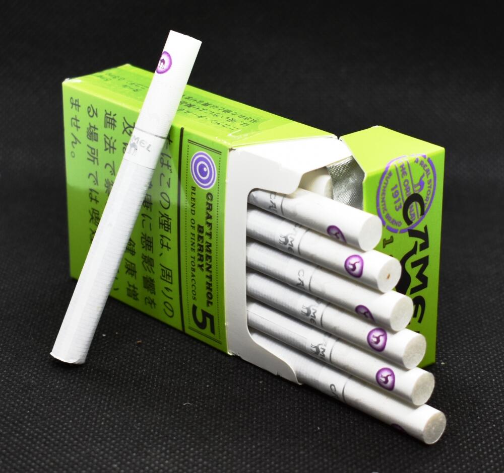 キャメル・クラフト・メンソール・ベリーカプセル・5・ボックス