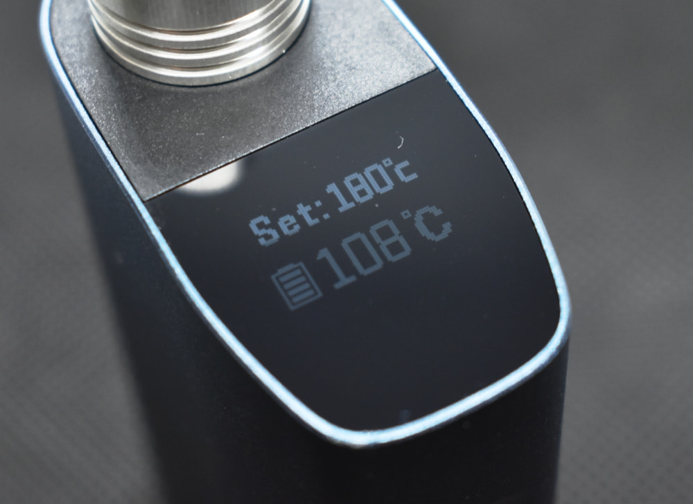 C-VAPOR LOOPの液晶画面