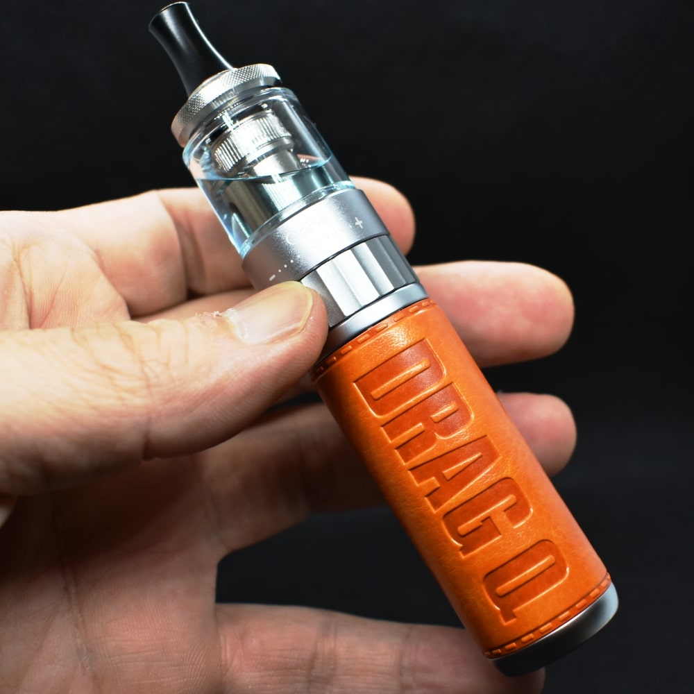 優秀すぎるPOD型VAPE「DRAG Q」レビュー、クリアロマイザー×MODのように使える本格派！ ミルフモ