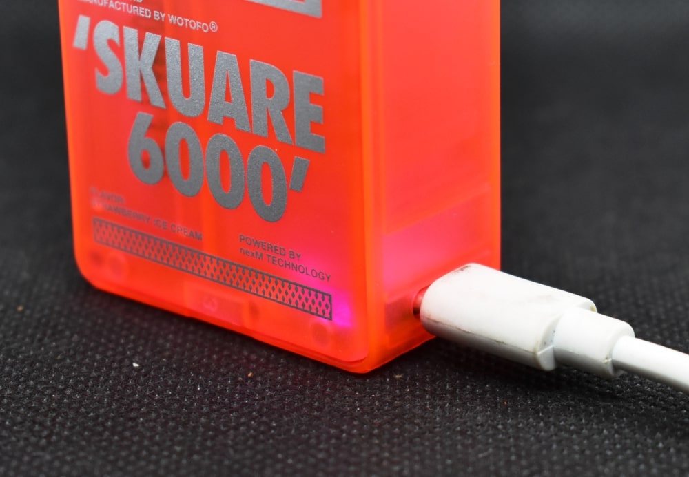 SKUARE6000,充電