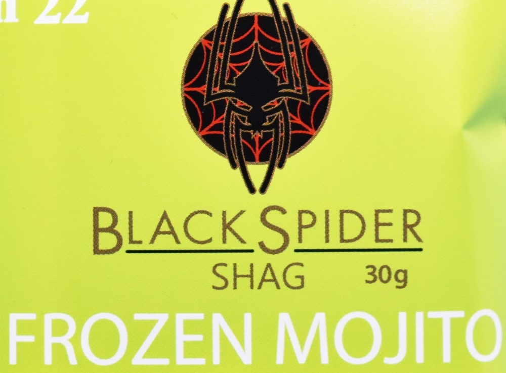 ブラックスパイダー・シャグ・フローズンモヒート,ロゴ