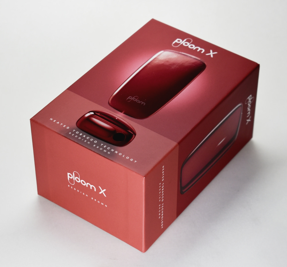 Ploom X レディッシュブラウン,パッケージ