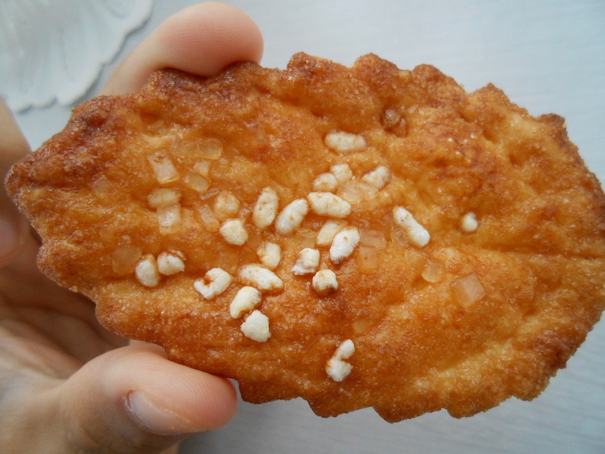 龍野むらさき焦がし醤油パイ(開封後)