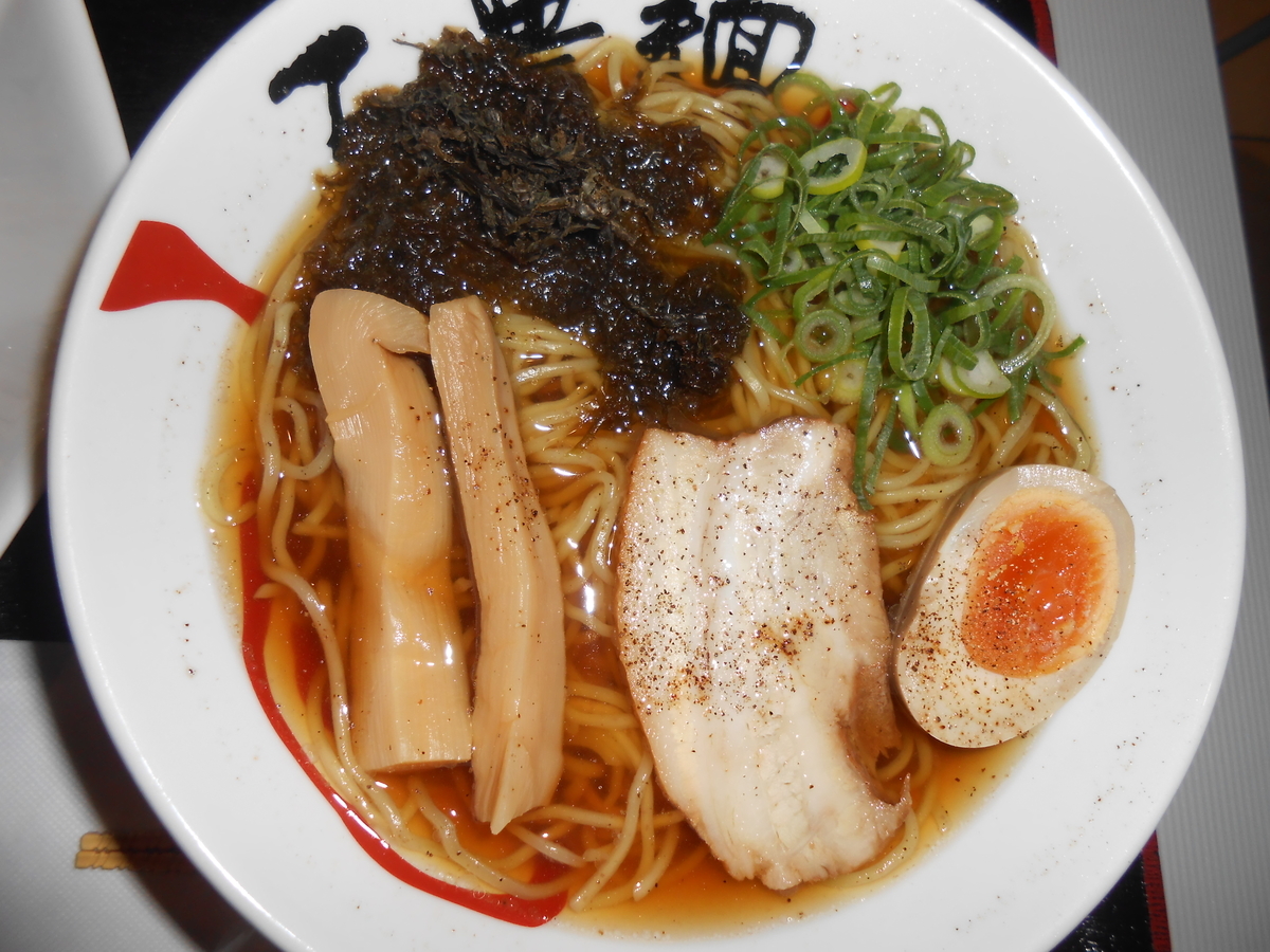 和風醤油ラーメン