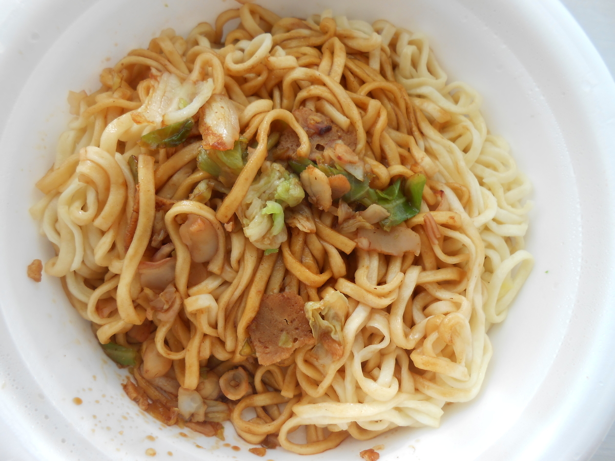 鶴橋風月 焼きそば 調理後