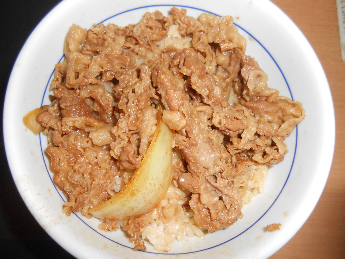 和風牛丼 なか卯