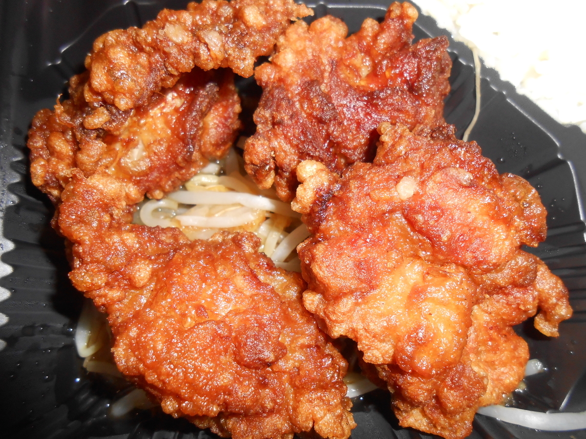 唐揚げ弁当 ズンバーグ セカンド メインおかず