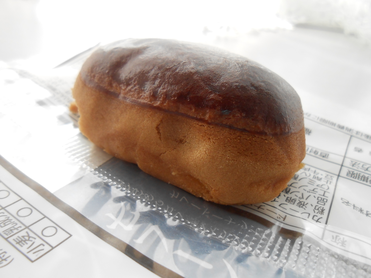 シャトレーゼ 栗饅頭 開封後 側面