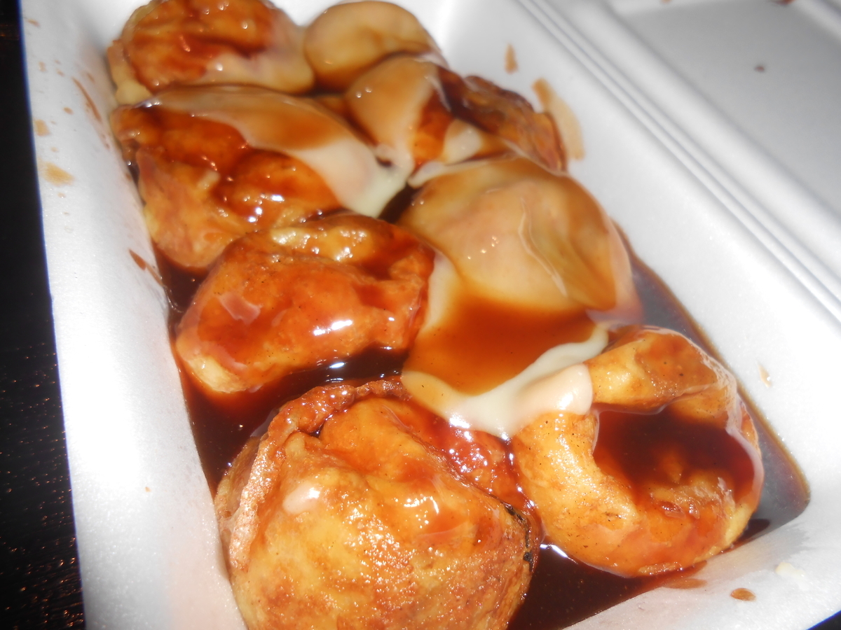 チーズたこ焼き 姫路玉子焼き 開封後 2