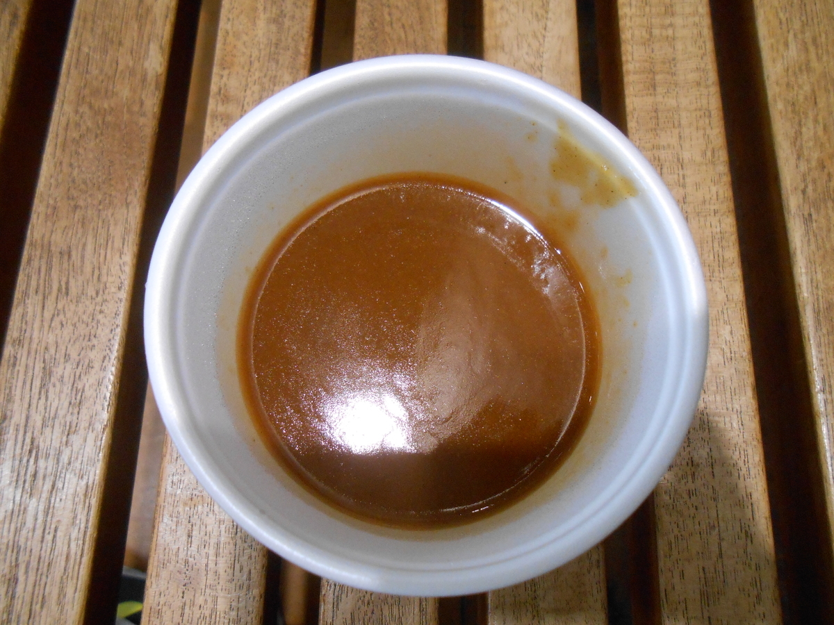 和食さと 海老フライカレー ルー 開封後
