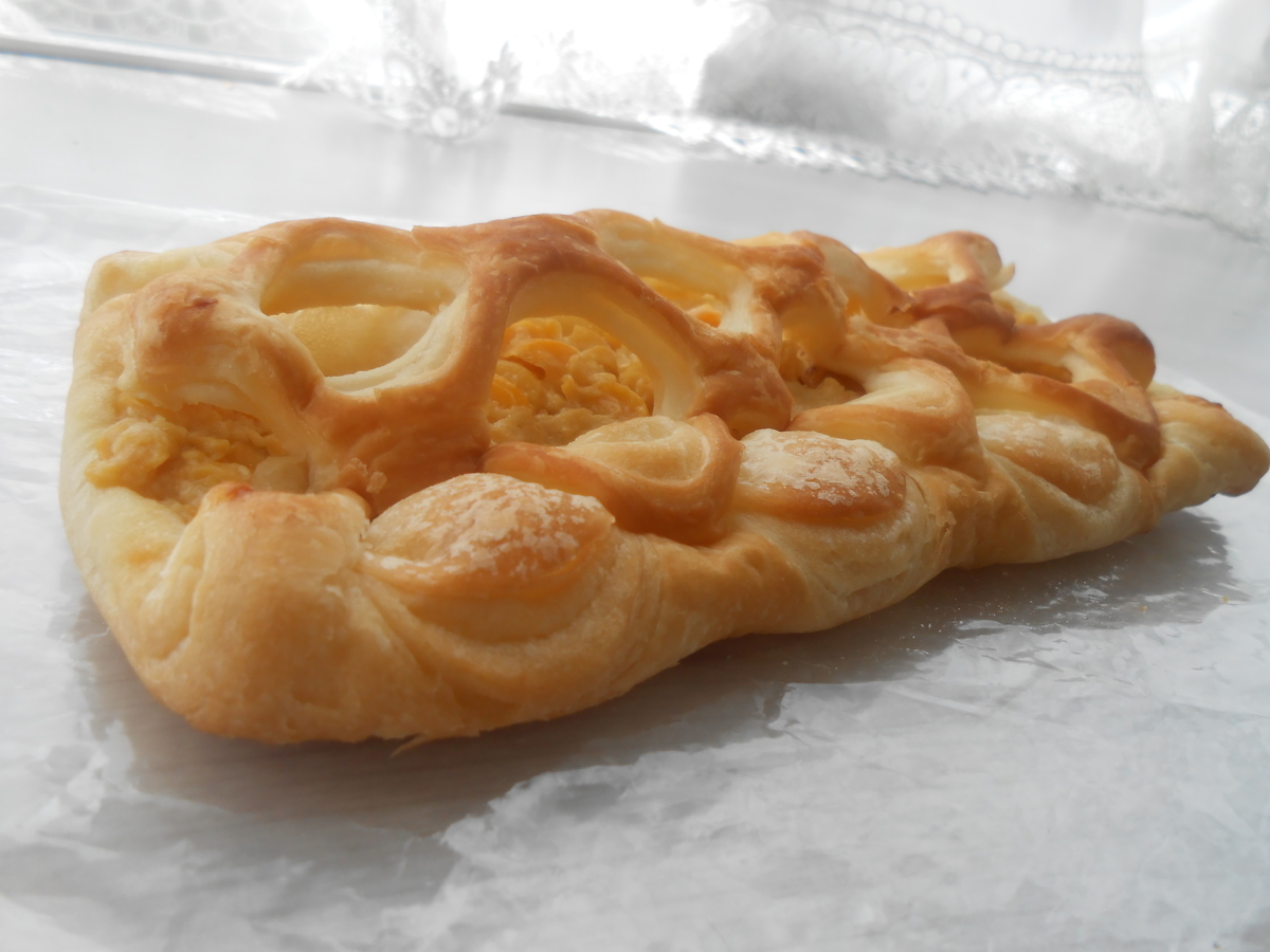 神戸屋 焼きとうもろこし風パン 側面