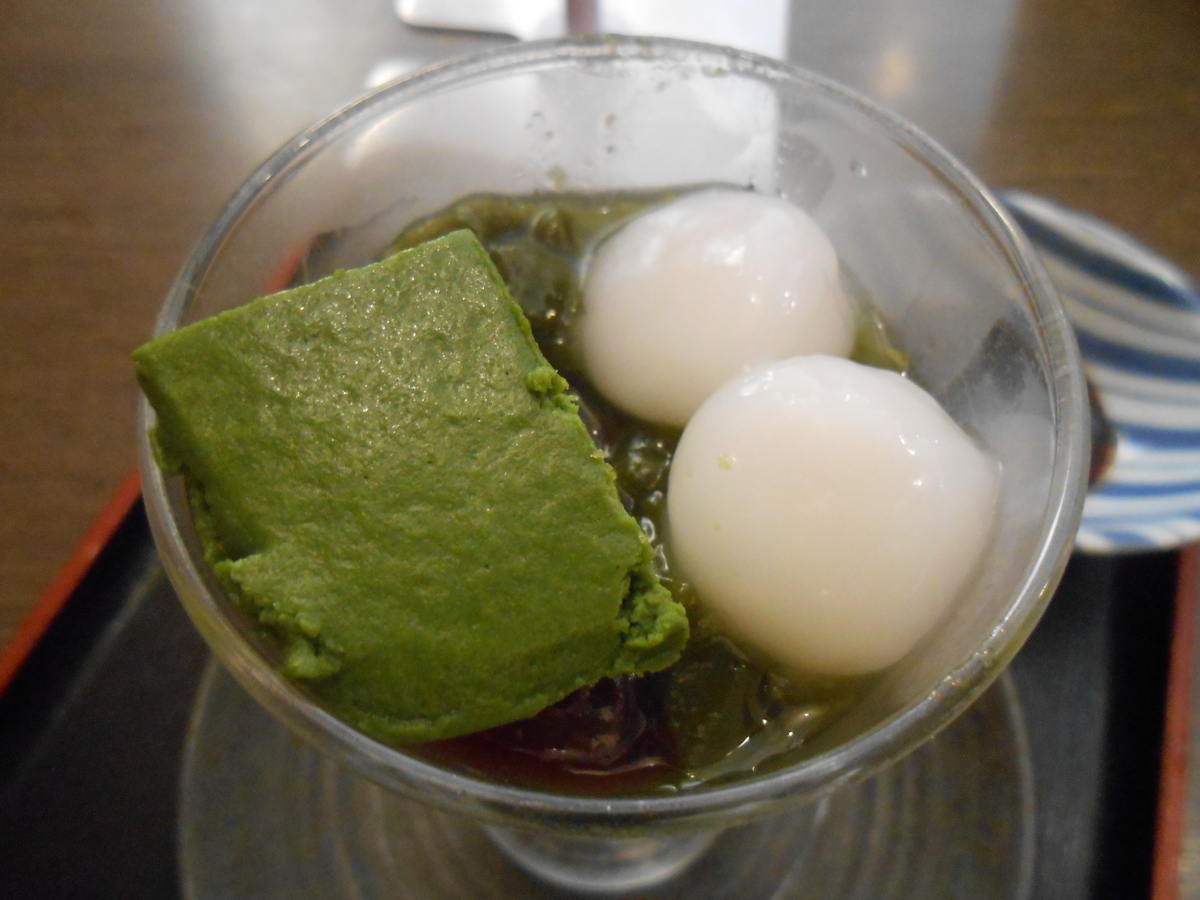 夢庵 抹茶ゼリー 3