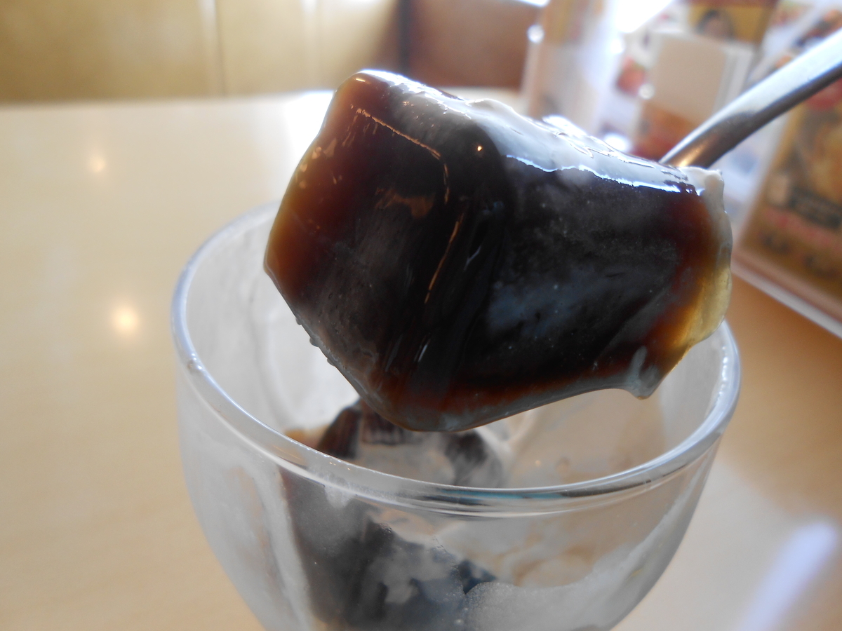 ジョイフル ホイップinバニラカフェゼリー ゼリー部分