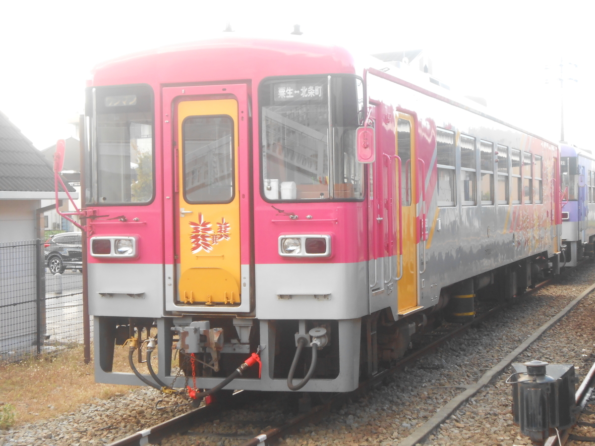 北条鉄道 紅葉柄 2