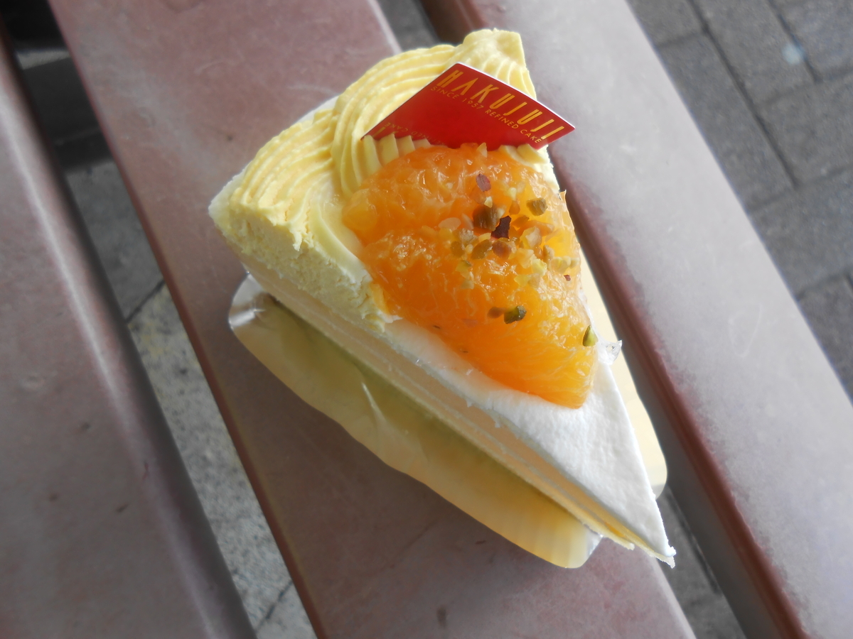 稲美町のケーキ屋 白十字 で オレンジと甘夏のショートケーキ を買って食べた感想 兵庫イクサ