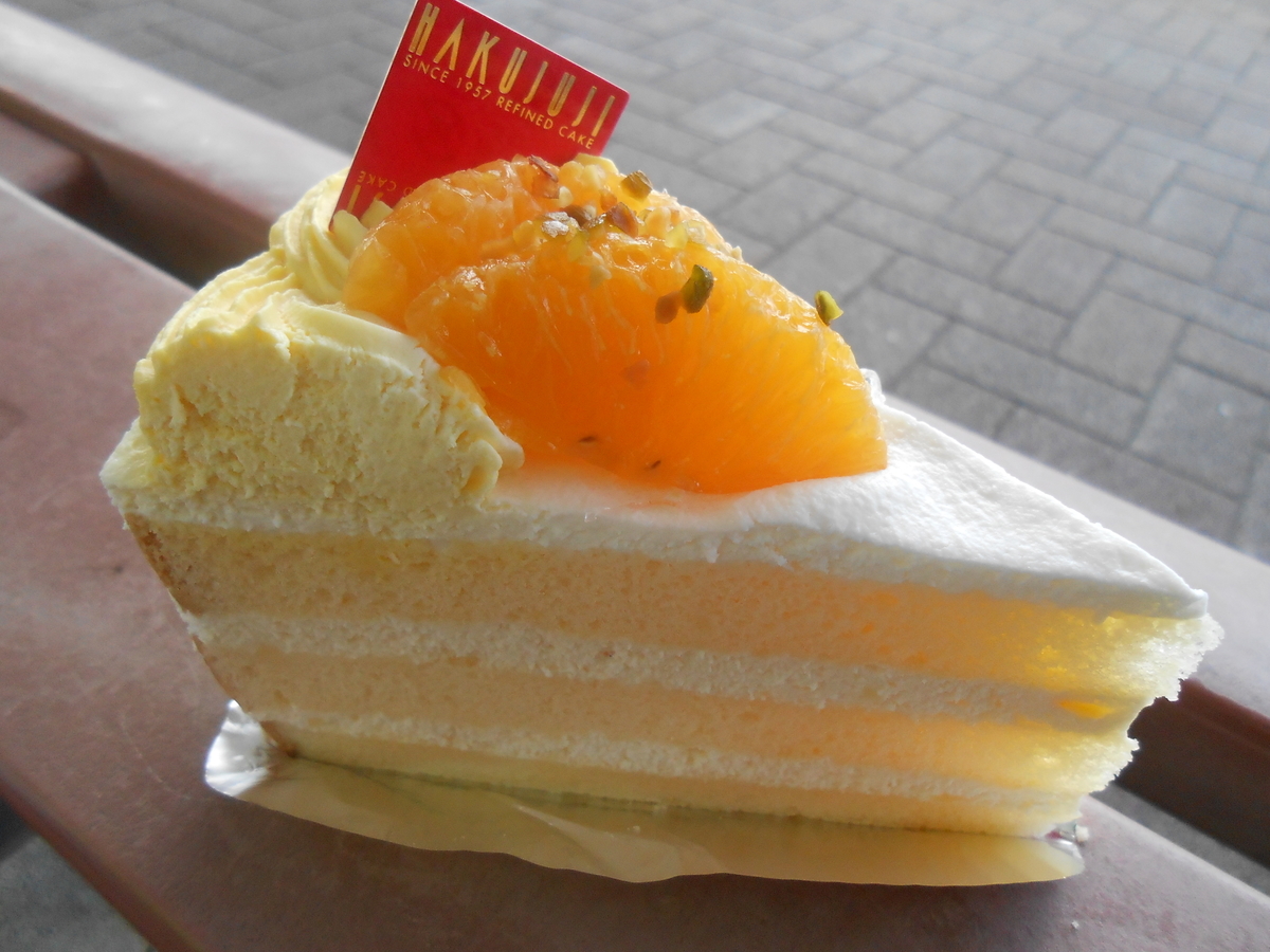 稲美町のケーキ屋 白十字 で オレンジと甘夏のショートケーキ を買って食べた感想 兵庫イクサ