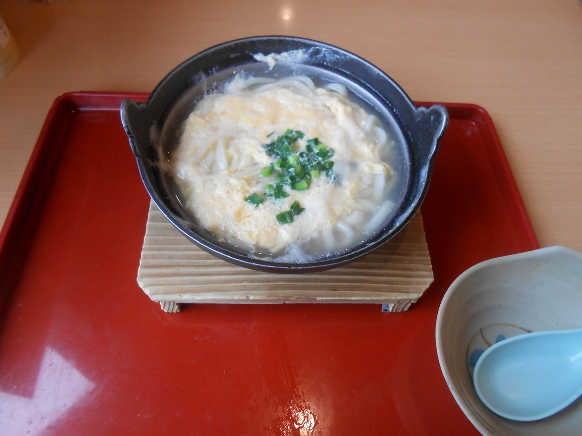 ジョイフル ふわふわ玉子とじうどん