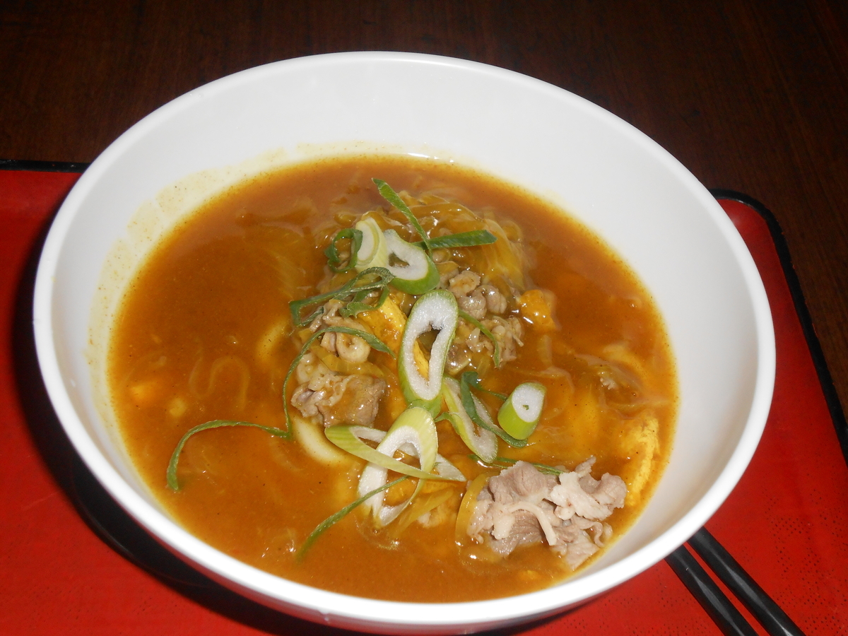 麺家 兵庫 牛肉カレーうどん 2