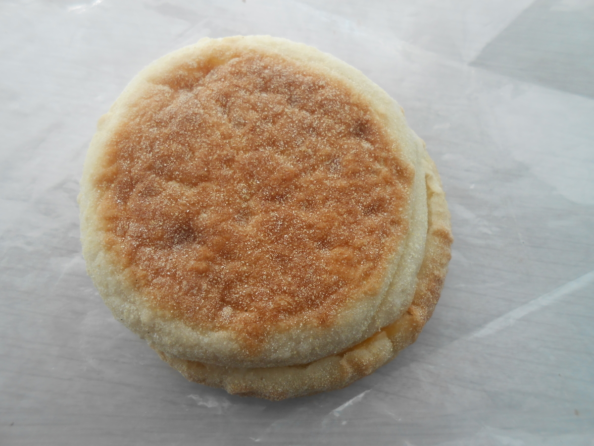 ローソン ハムタマゴチーズマフィン 開封後
