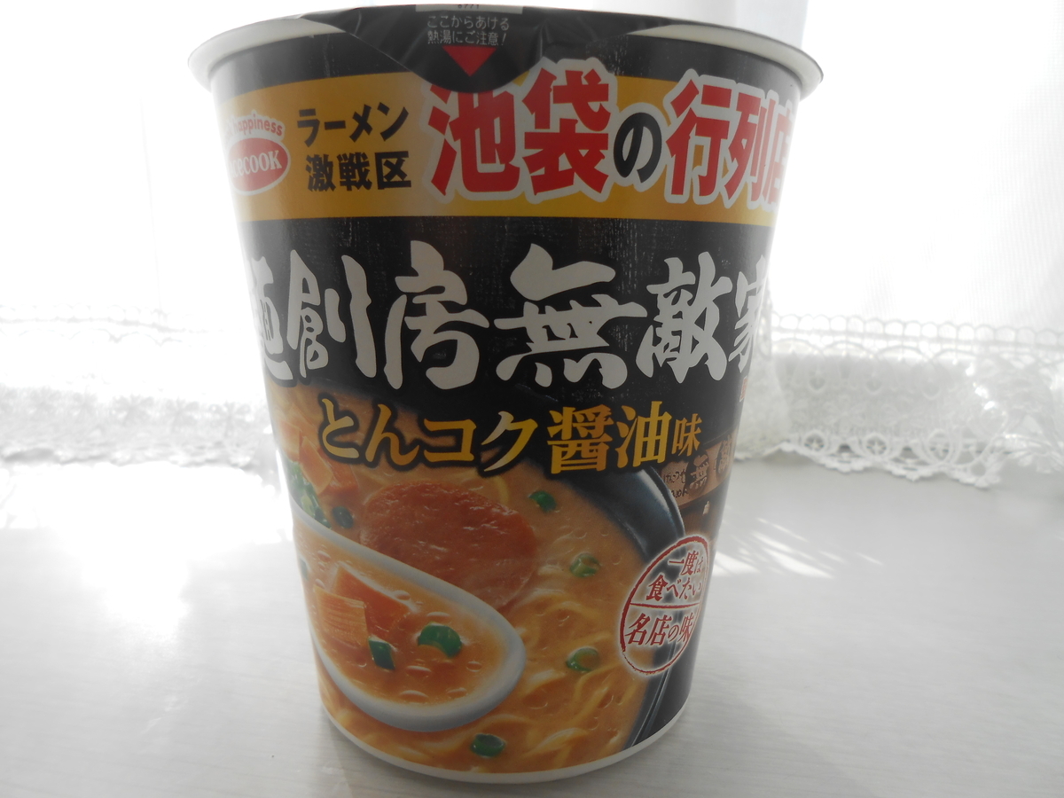 麺創房無敵家 とんコク醤油味ラーメン(カップ麺)