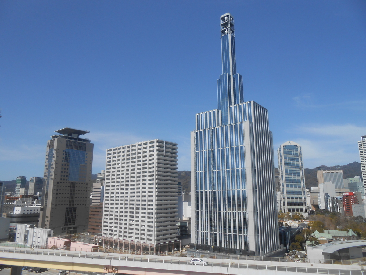 神戸税関 屋上からの景色