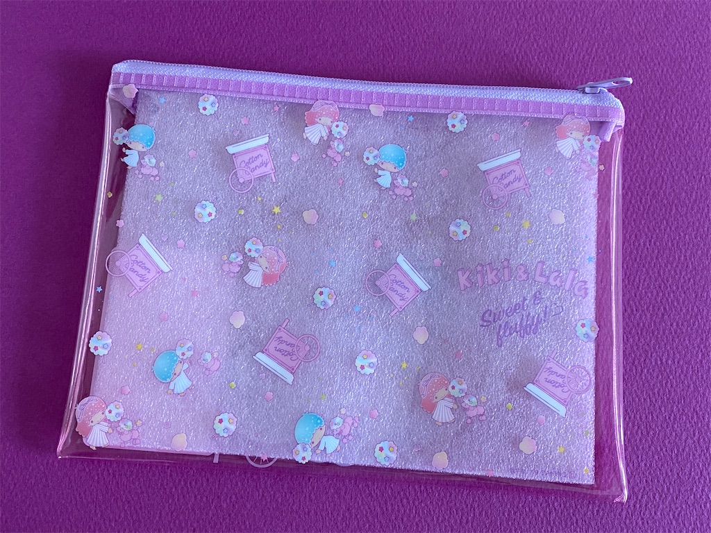 キキララ⭐️フラットポーチ - gunpay's diary