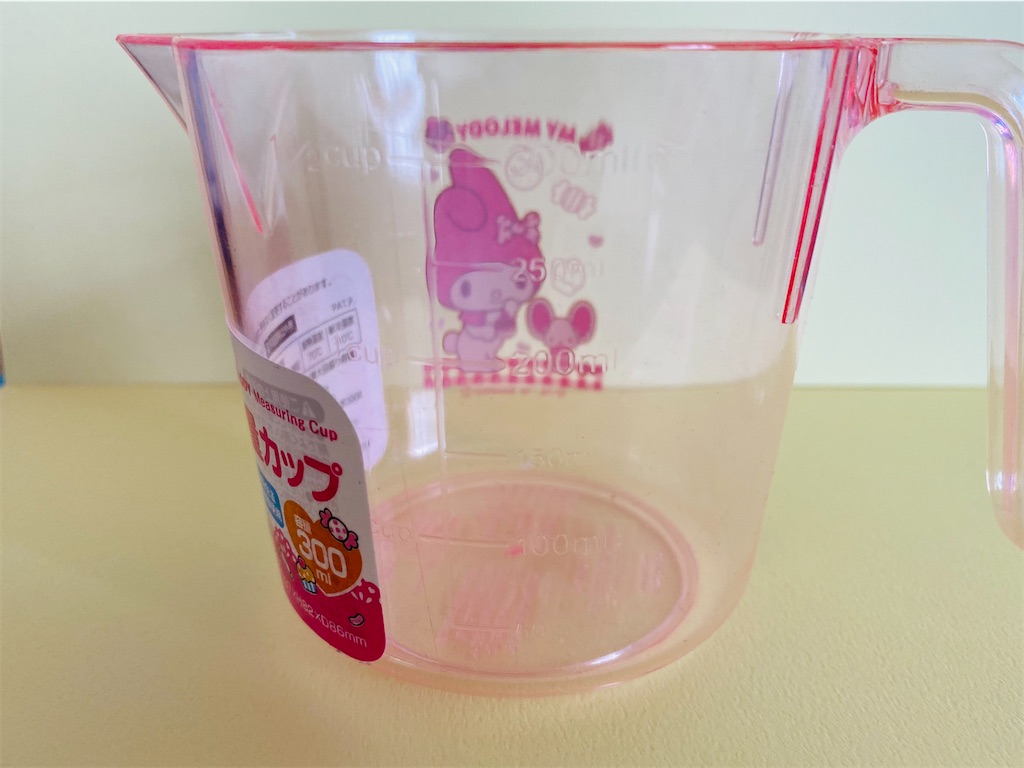 マイメロ🍓計量カップ - gunpay's diary