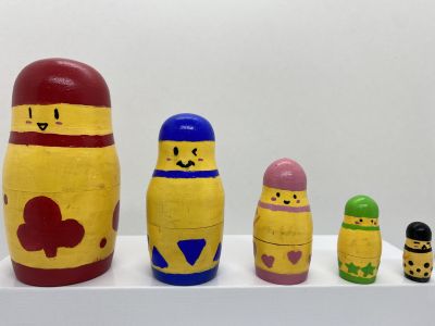 手作りマトリョーシカ 毎日ぐるぐる 手作りマトリョーシカ 毎日ぐるぐる
