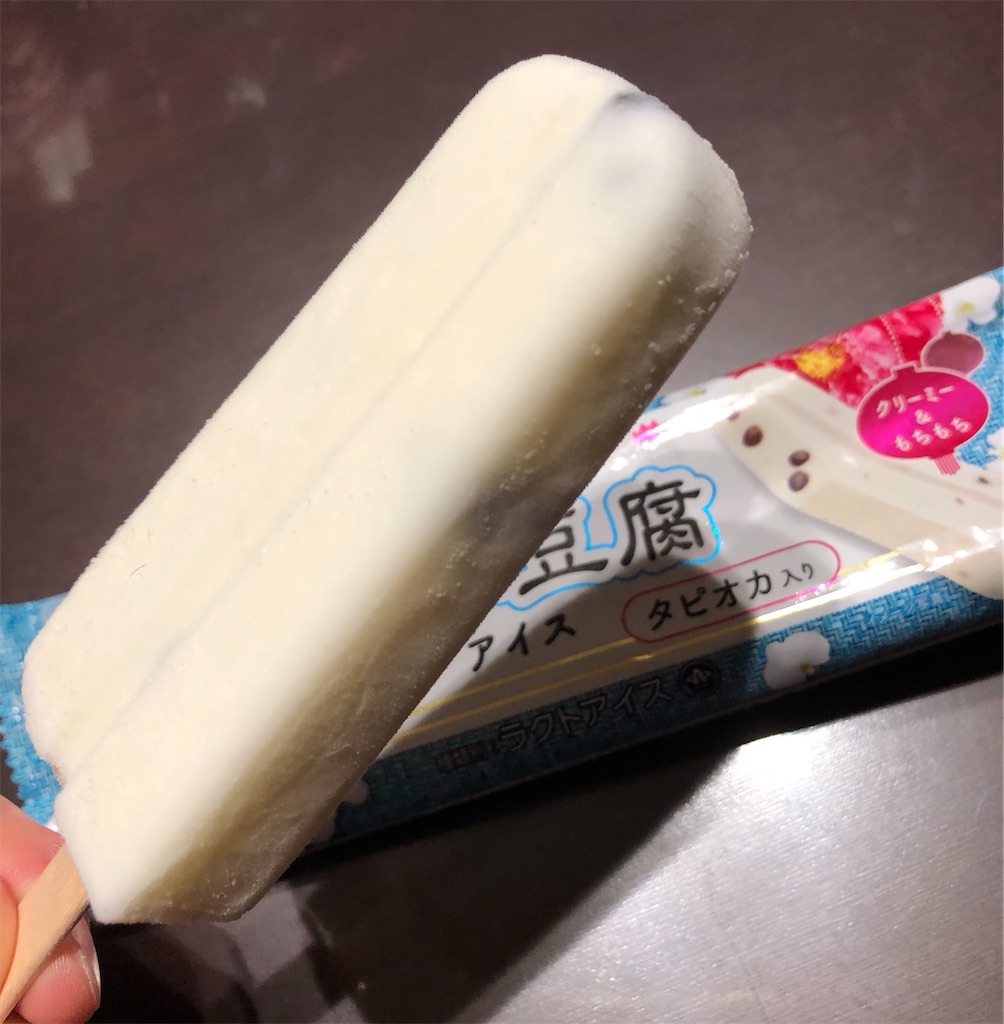 井村屋 の アジアン キブン 杏仁豆腐アイス ぐるなbb