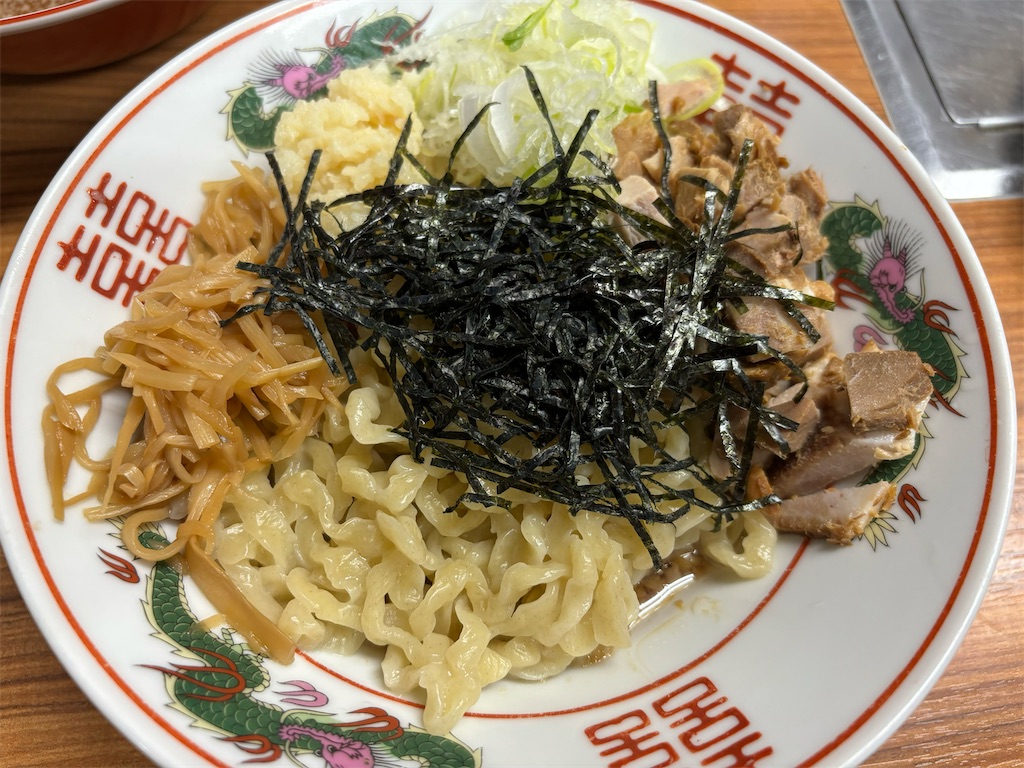 太平楽 中華そば 太平楽 六丁の目店』の“油そば 小” - ぐるなBB