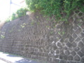 中央線石積み