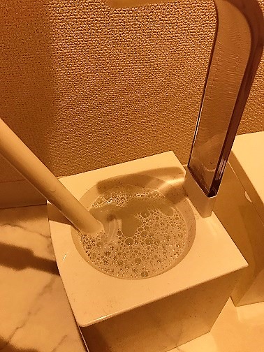しばらく置く