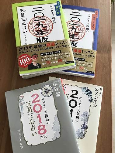 2019年度版五星三心占い