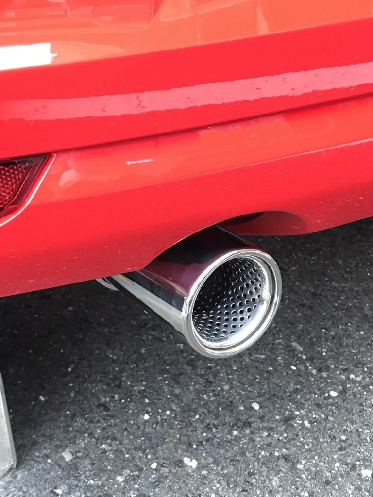 VW Polo、マフラーカッター装着と近況 - 山Dの電波暗室