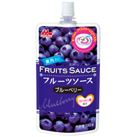 フルーツソースのパウチ商品の画像