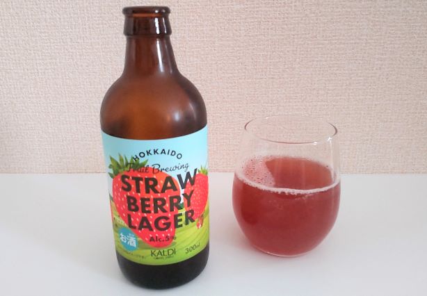 カルディのいちごビールの画像