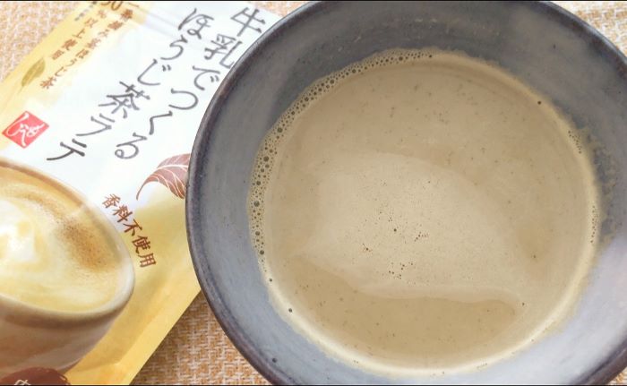 ほうじ茶ラテの画像