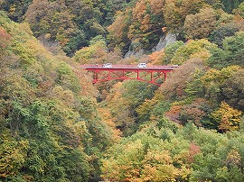 舞の道 紅葉の松川渓谷 高山村 牛歩村日記 Like A Snail S Pace